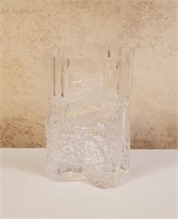 Rock Glass Vase Made In Finland