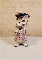 1950s Napco Porcelain Kitten Figurine