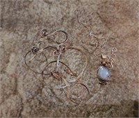 Sterling Pin, Necklace & Bracelet