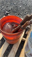 Bucket of Jackhammer Attachments