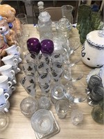 Assorted Glasses & Glassware