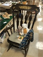Rocking Chair, Stuffed Animals, Etc