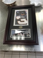 Dale Earnhardt Framed Model Car & Picture
