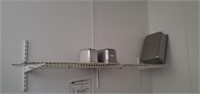 Steel Wire Shelf with inserts