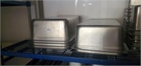 6 Stainless steel insert pans