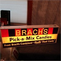 Brach's Lighted candy sign.