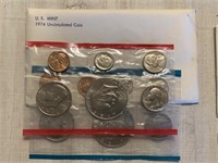 1974 P&D UNC COIN SET