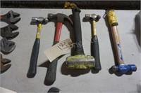 5 ASSORTED HAMMERS