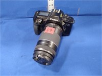 Cannon EOS 650 w 75-300mm Lens  w manual