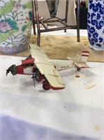 Vintage style plane decor