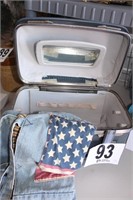 American Tourister Overnight & Blue Jean Bag