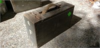 WWI Wood Ammo Ammunition Box US Colt Vickers