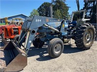 New Holland 7600 tractor w/Allied 594 Loader