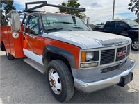 1993 GMC 3500 HD Service Truck with box, Titled