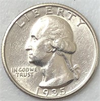 1935-S Washington Quarter