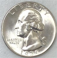 1939-D Washington Quarter