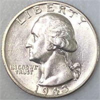 1943-S Washington Quarter