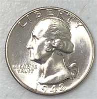 1948-D Washington Quarter