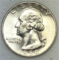 1950-S Washington Quarter