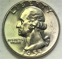 1955 Washington Quarter