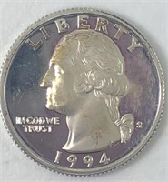 1994-S Silver Proof Washington Quarter