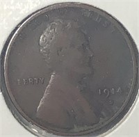 1914-S Lincoln Cent F