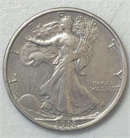1918-S Liberty Walking Half Dollar