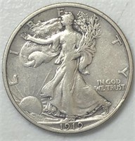 1919 Liberty Walking Half Dollar