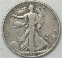 1920 Liberty Walking Half Dollar