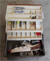 Tackle Box w/ Assorted Tackler