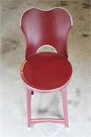 Vintage Painted Metal Chair