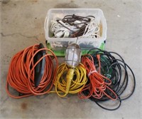 Lot of Assorted Electrical Cords