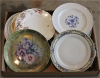Tray Lot of Assorted Plates
