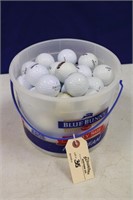 1 Gallon bucket of Golf Balls
