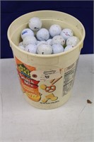 1.5 Gallon Bucket of Golf Balls