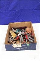 Assorted wrenches and Pliers