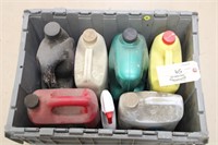 Assorted Oils and other cleaners