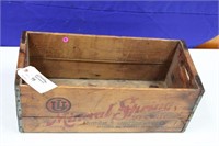 Mineral Spring Brewing Co. Wooden Crate