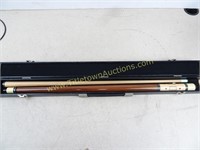Pool Cue and Case Used Damage to Case