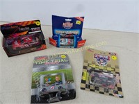 Lot of Four 1:64 and 1:43 NASCAR Die Cast Cars