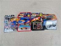 Lot of Four 1:64 Hotwheels NASCAR Die Cast Cars