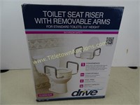 Toilet Seat Riser With Removable Arms