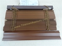 18" Wide Blinds Brown