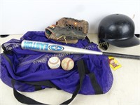 Baseball Gear and Bag