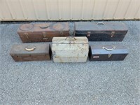 (5) Metal Toolboxes and Contents