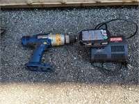 Ryobi 18 v Drill Driver with Charger