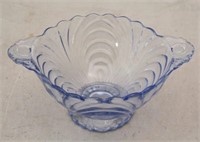 Cambridge Caprice Blue Glass Bowl