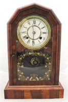 New Haven Wood Mantle Clock