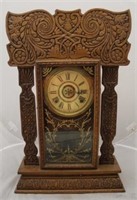 Diagram Wood Mantle Clock- 11"X 14 1/2"