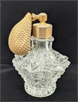 Pressed Glass Atomizer Perfume Bottle